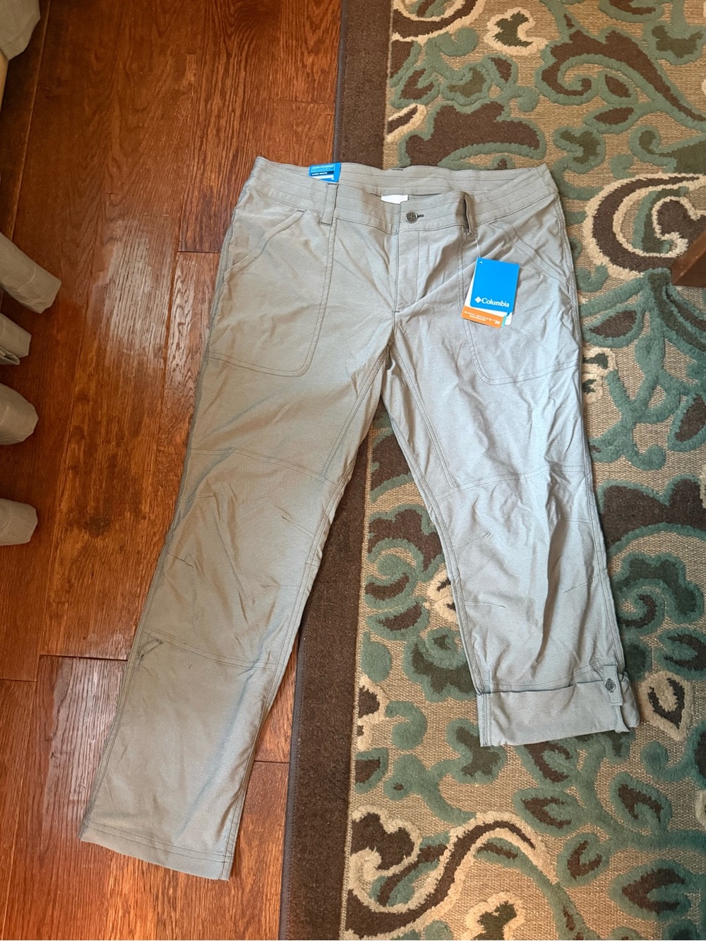 NWT Columbia Gray Women's Pilsner Peak Outdoor Pants